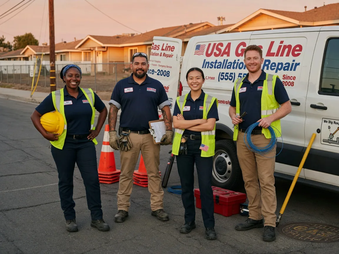 Gas Line Installation company in Clarks Grove, MN